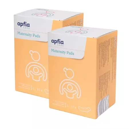Tampoane postnatale M, 2 x 10 bucati, Apfia Care — preț și oferte
