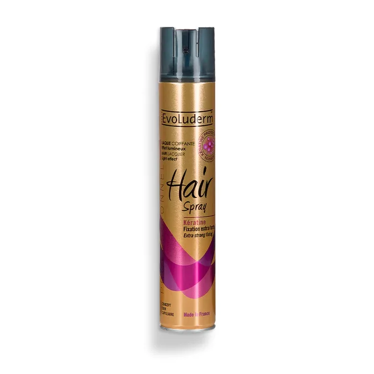 Spray fixativ cu keratina Extra Strong, 300ml, Evoluderm — preț și oferte