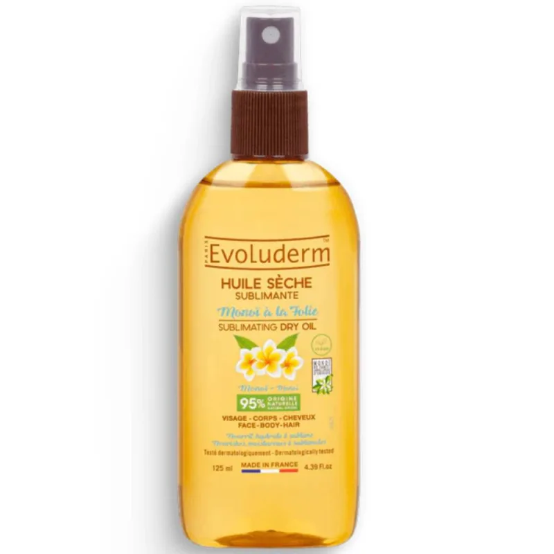 Ulei hidratant pentru par, fata si corp Monoi a la Folie, 125ml, Evoluderm — preț și oferte