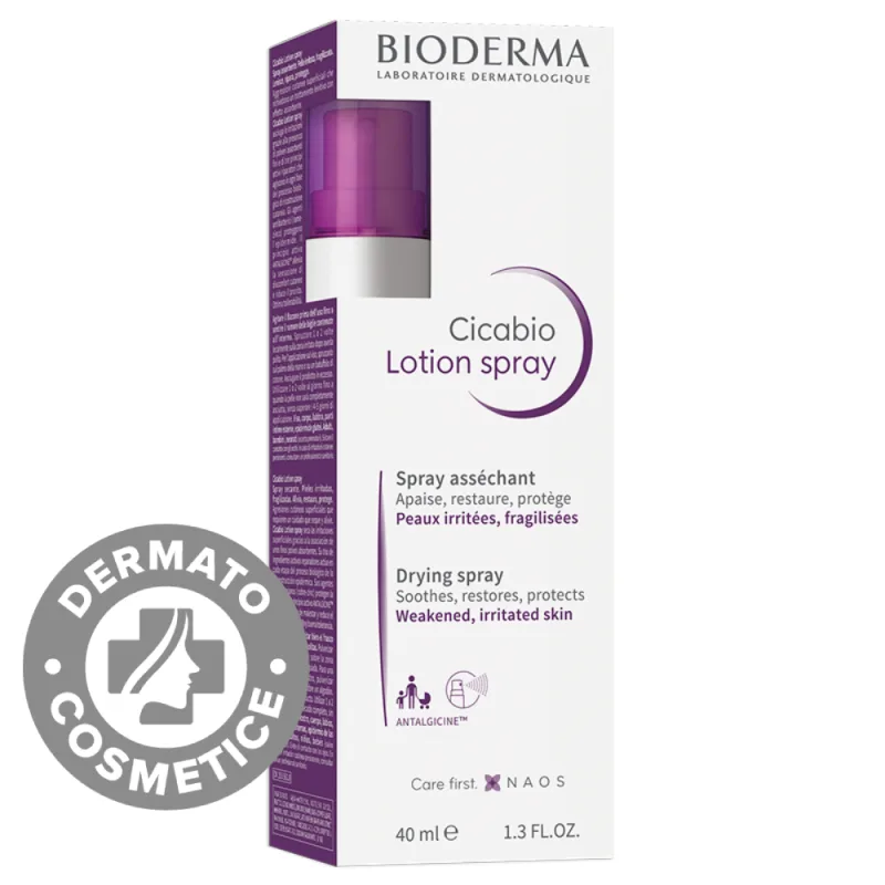 Lotiune spray Cicabio, 40ml, Bioderma — preț și oferte
