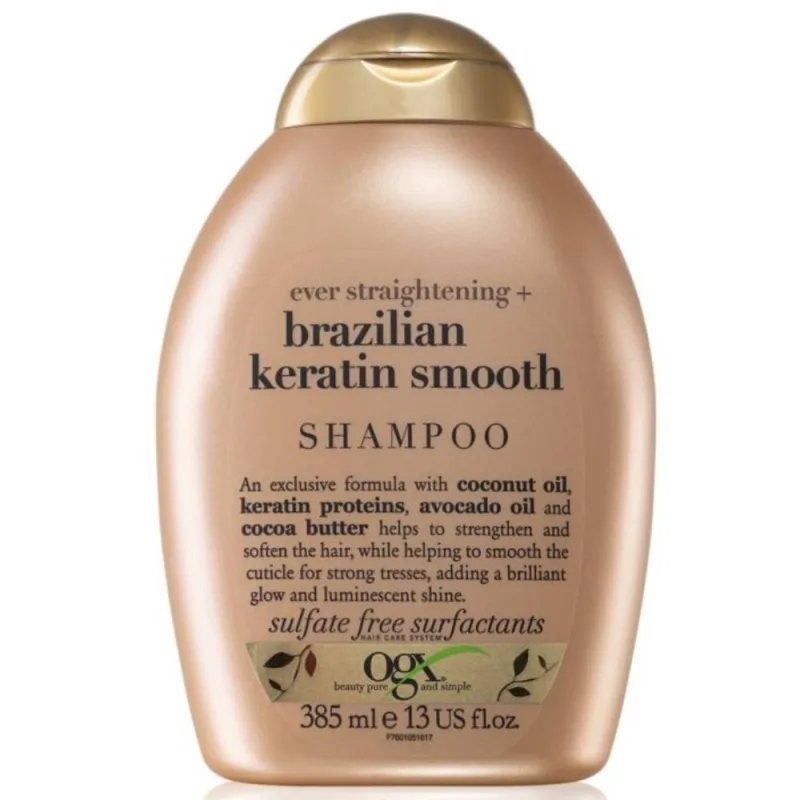 Sampon pentru netezirea parului Brazilian Keratin, 385ml, OGX — preț și oferte