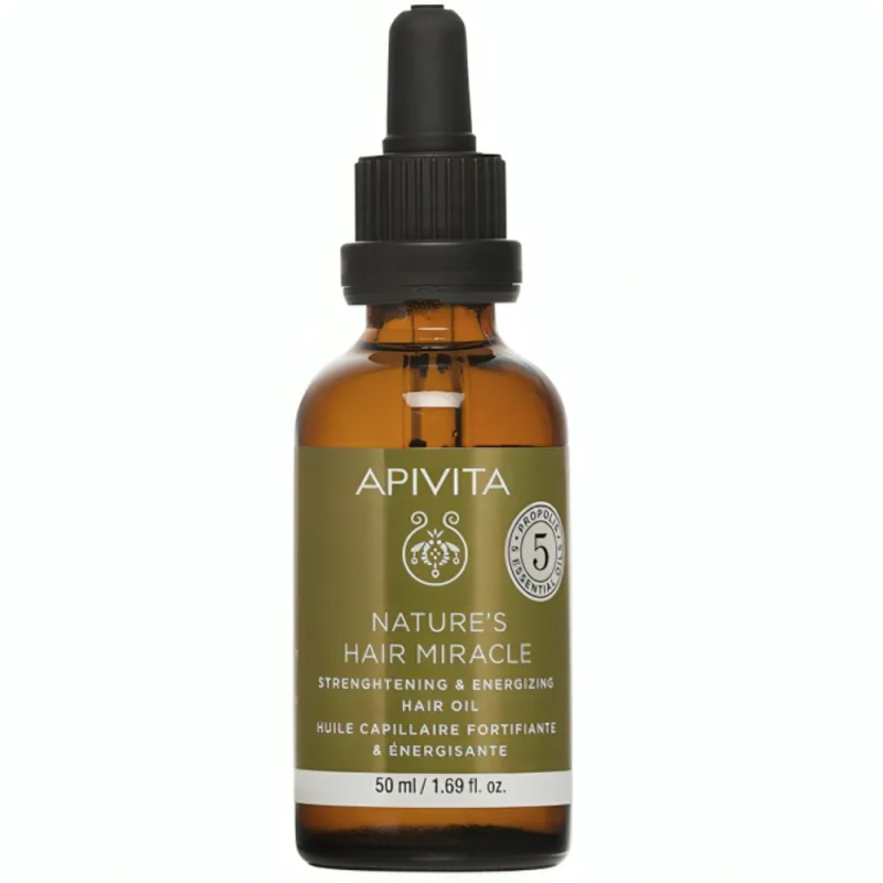 Apivita Hair Nature's Miracle Ulei tonifiant, 50ml — preț și oferte