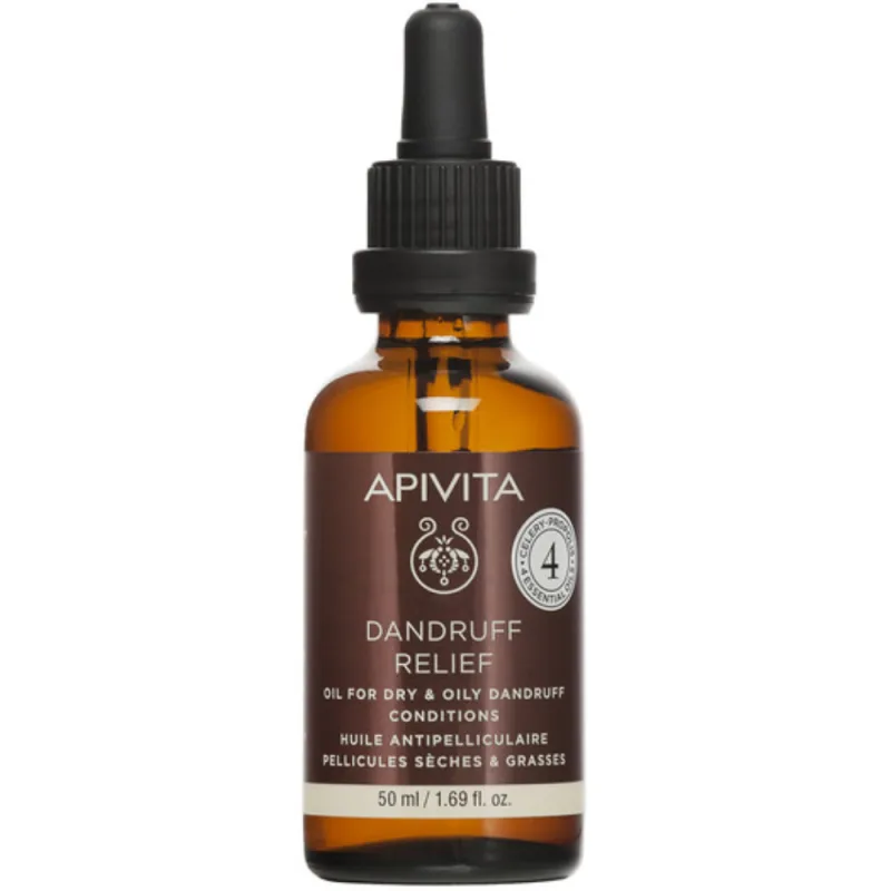 Apivita Hair Ulei pentru tratament antimatreata, 50ml — preț și oferte