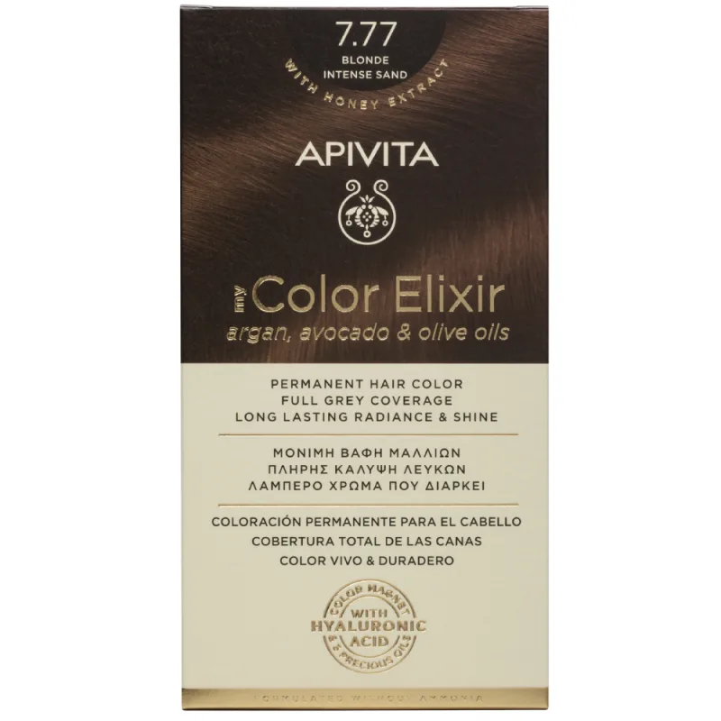Apivita My Color Elixir Vopsea de par, N7.77 — preț și oferte