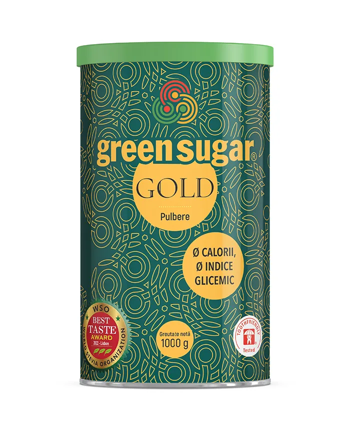 Green Sugar Gold pulbere, 1000g, Laboratoarele Remedia — preț și oferte