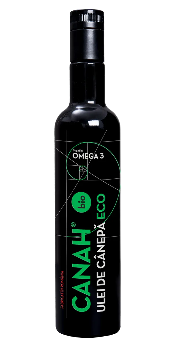 Ulei de canepa ECO, 500ml, Canah — preț și oferte
