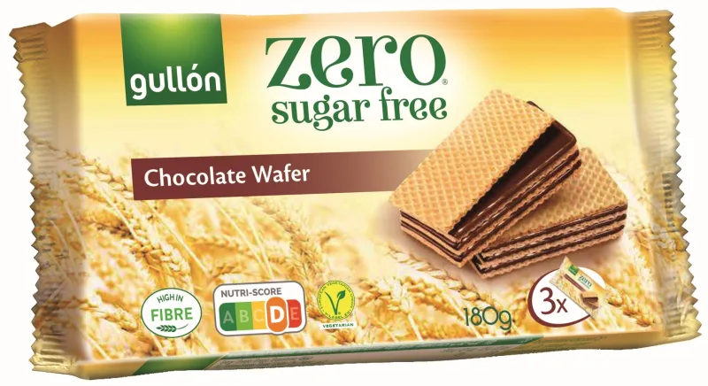 Napolitane fara zahar cu cacao, 180g, Gullon — preț și oferte