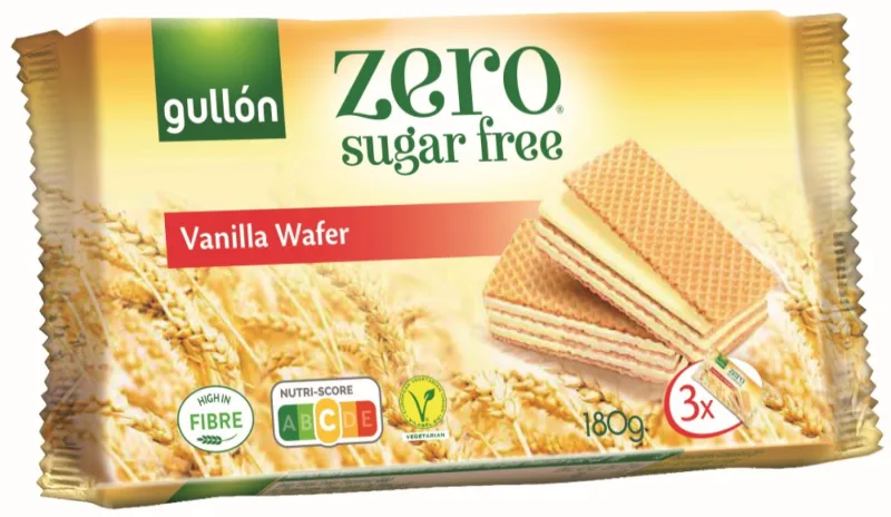 Napolitane fara zahar cu vanilie, 180g, Gullon — preț și oferte