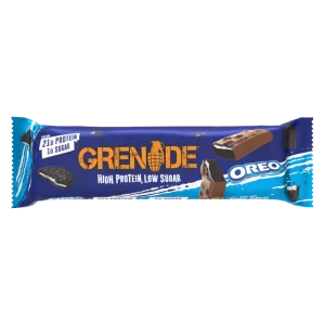 Baton proteic cu aroma de biscuiti oreo, 60g, Grenade