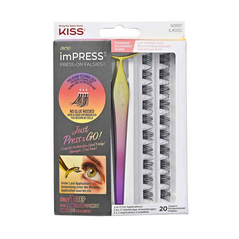 Kit pentru gene false imPress, Kiss — preț și oferte