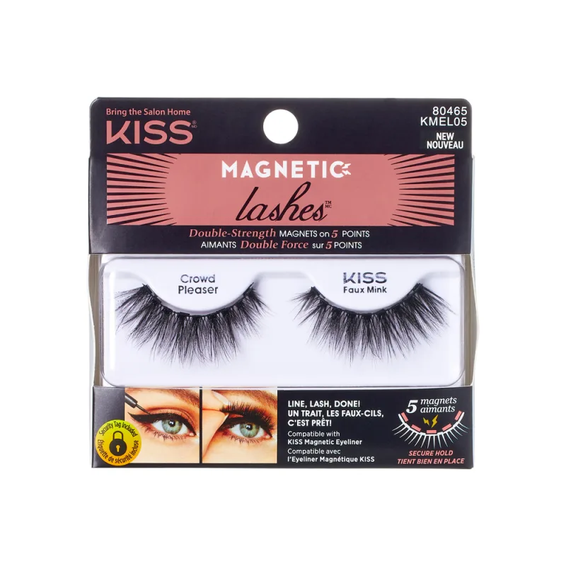 Gene false Magnetic Lashes Crowd Pleaser, 1 pereche, Kiss — preț și oferte