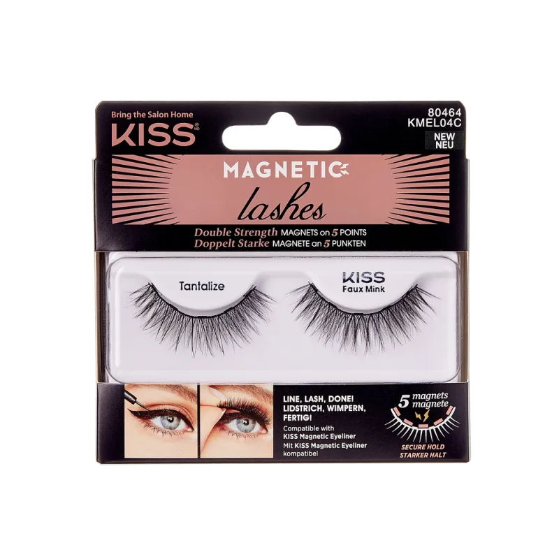 Gene false Magnetic Lashes Tantalize, 1 pereche, Kiss — preț și oferte