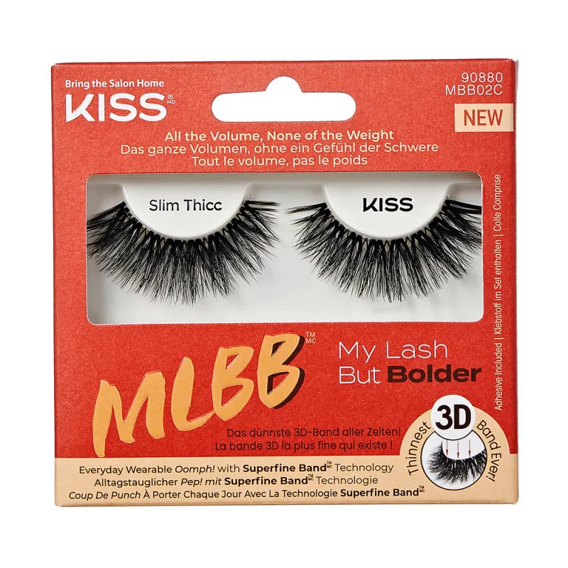 Gene false My Lash But Bolder Slim Thic, 1 pereche, Kiss — preț și oferte