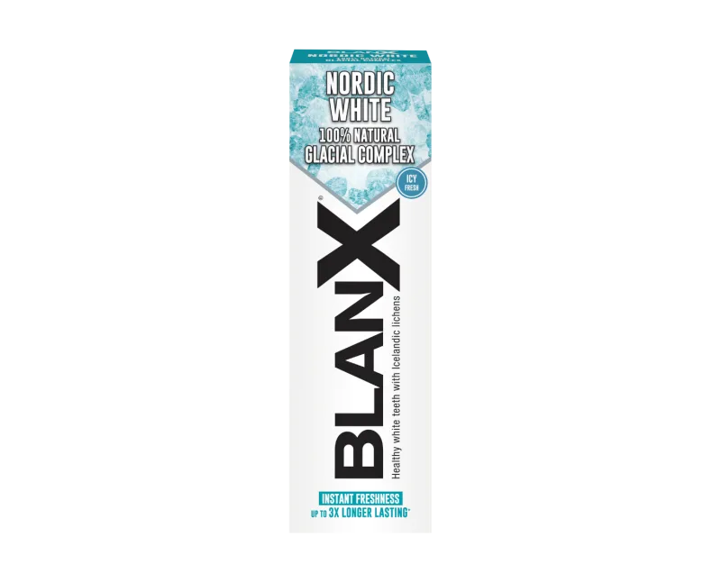 Pasta de dinti Nordic White, 75ml, BlanX — preț și oferte