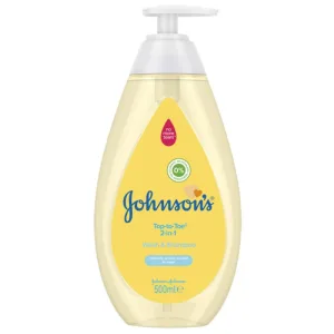 Lotiune de spalare si sampon 2 in 1 Johnson's Baby Top-to-Toe, 500ml, Johnson&Johnson