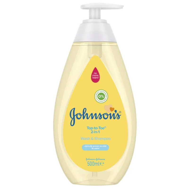 Lotiune de spalare si sampon 2 in 1 Johnson's Baby Top-to-Toe, 500ml, Johnson&Johnson — preț și oferte