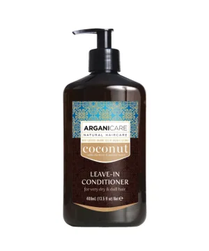 Balsam cu ulei de cocos pentru par fara stralucire si foarte uscat, 400ml, Arganicare