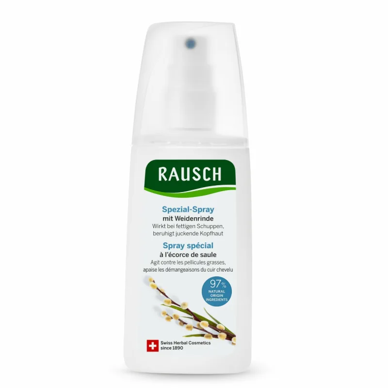 Spray special impotriva matretii grase cu scoarta de salcie, 100ml, Rausch — preț și oferte