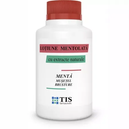 Lotiune mentolata cu extracte naturale, 100ml, Tis Farmaceutic — preț și oferte