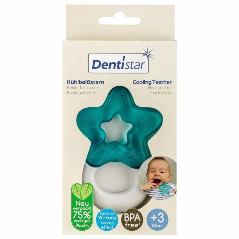 Inel dentitie racoritor cu apa pura pentru +3 luni Dentistar, 1 bucata, Baby Nova — preț și oferte