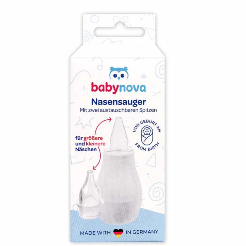 Aspirator nazal Comfort 2 pentru +0 luni, 1 bucata, Baby Nova — preț și oferte