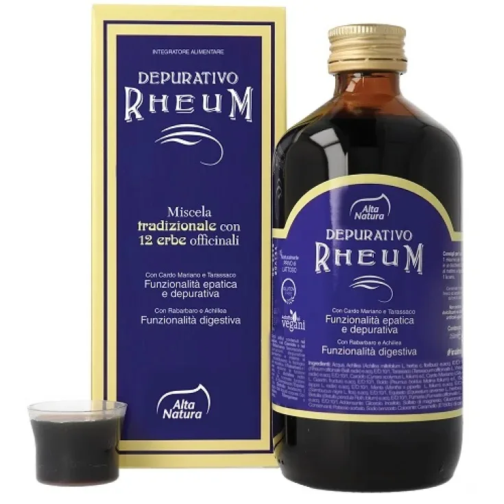 Depurativo Rheum pentru sanatatea ficatului si detoxifierea organismului, 250ml, Alta Natura — preț și oferte