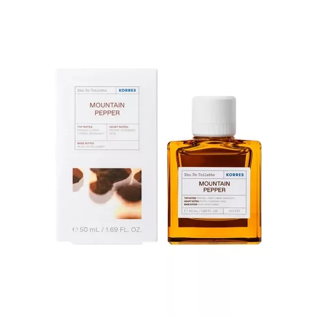 Apa de toaleta Mountain Pepper, 50ml, Korres — preț și oferte