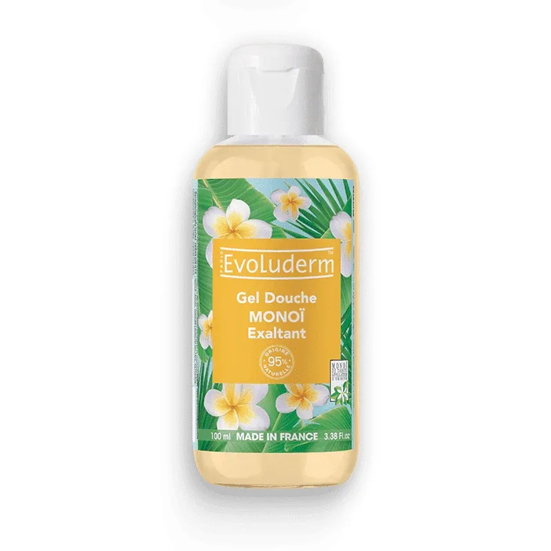 Gel de dus hidratant Monoï à la Folie, 100ml, Evoluderm — preț și oferte