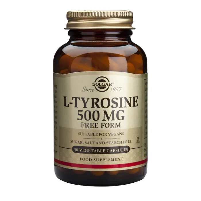 L-Tirozina 500 mg, 50 capsule, Solgar — preț și oferte