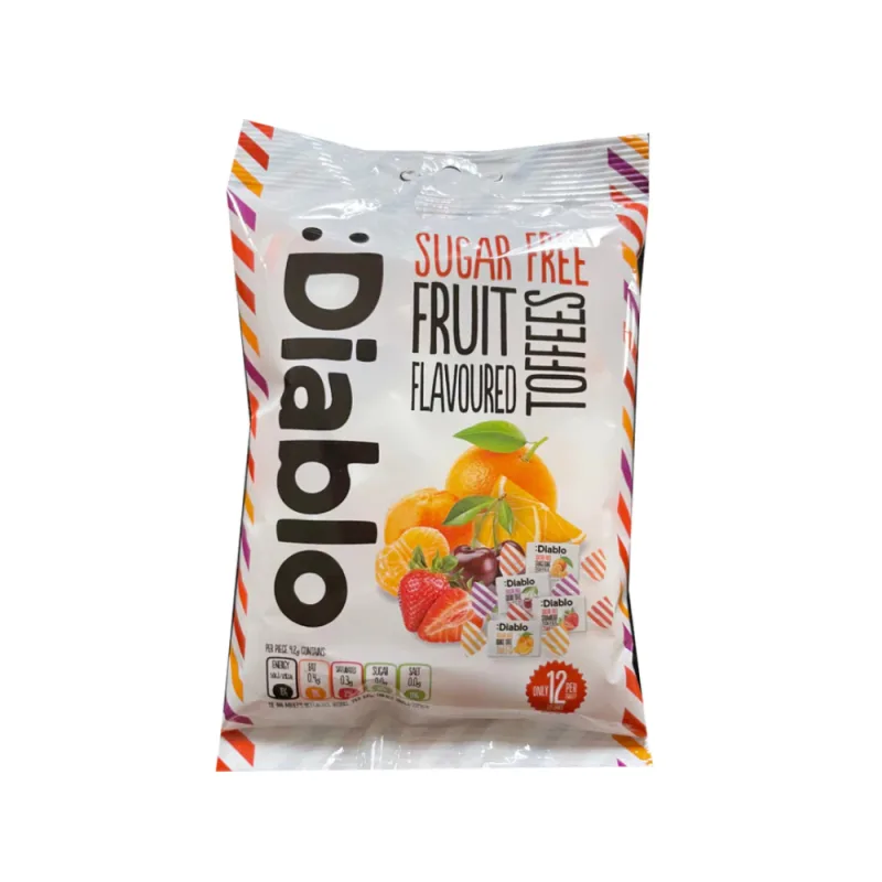 Caramele fructate fara zahar, 75g, Diablo — preț și oferte