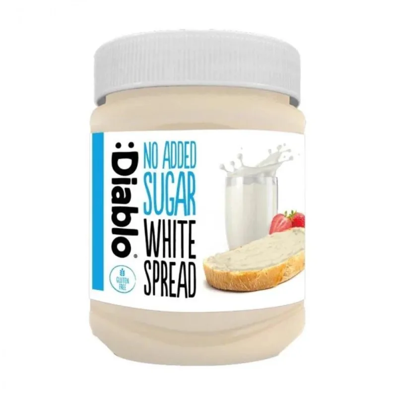 Ciocolata alba tartinabila fara zahar, 350g, Diablo — preț și oferte
