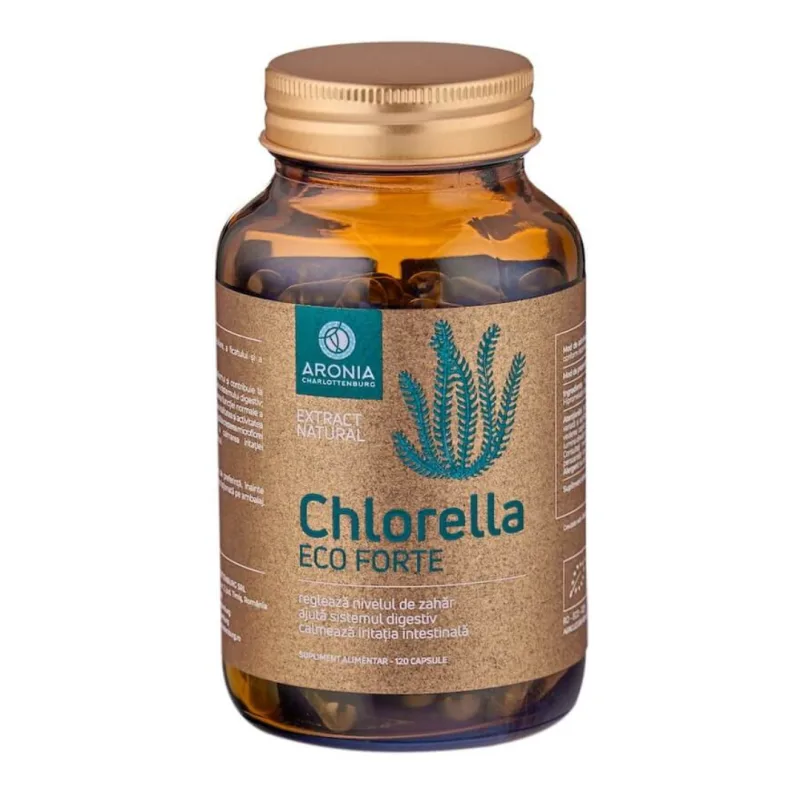 Chlorella Forte, 120 capsule, Aronia Charlottenburg — preț și oferte