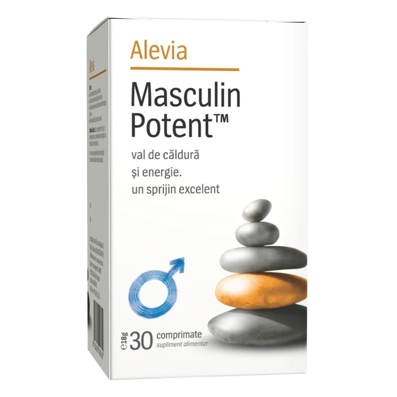 Masculin Potent, 30 comprimate, Alevia — preț și oferte