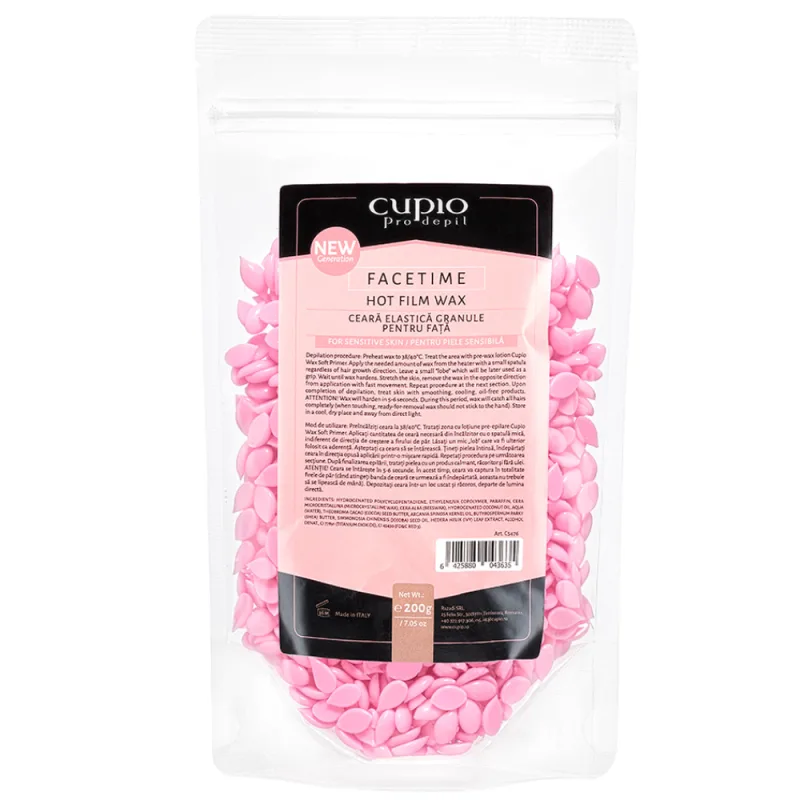 Ceara elastica pentru fata Facetime, 200g, Cupio — preț și oferte