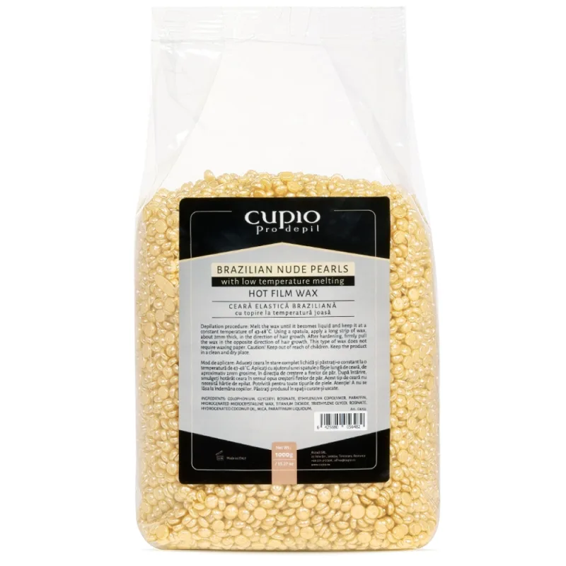 Ceara elastica Brazilian Nude Pearls, 1000g, Cupio — preț și oferte
