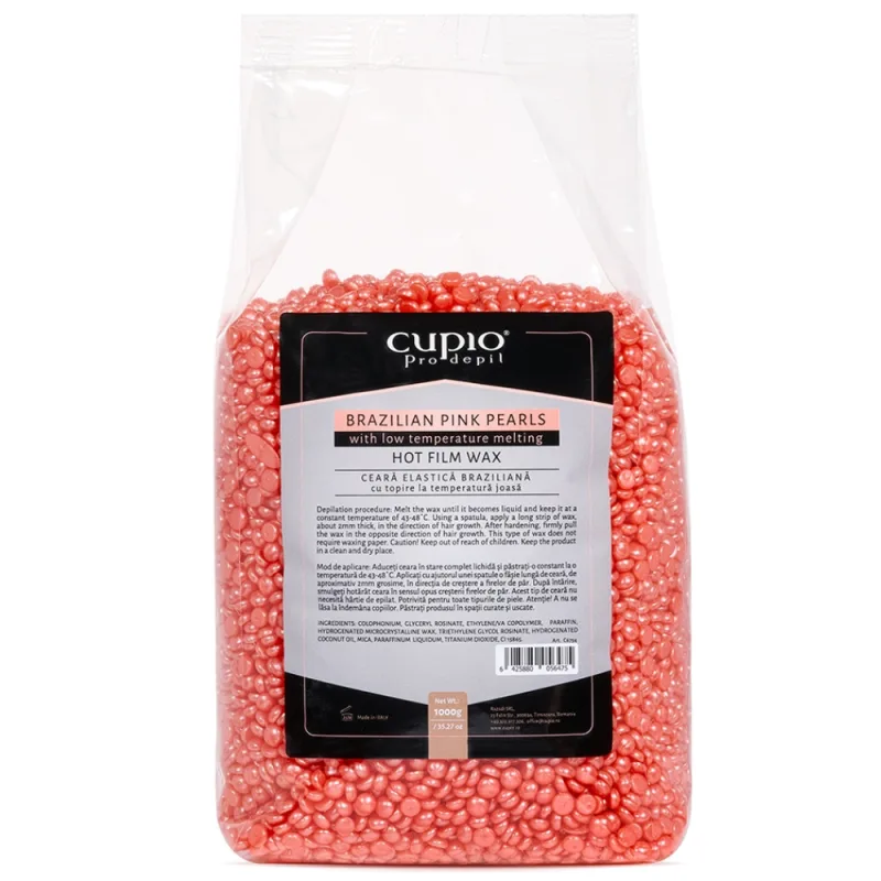 Ceara elastica Brazilian Pink Pearls, 1000g, Cupio — preț și oferte