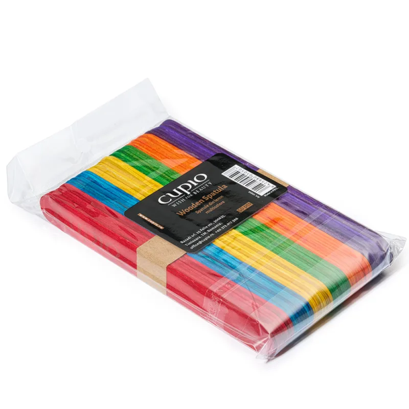 Set spatule colorate pentru ceara, 50 bucati, Cupio — preț și oferte