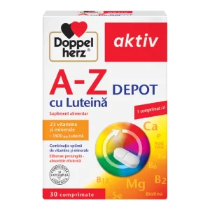 A-Z Depot cu Luteina Aktiv, 30 comprimate, Doppelherz