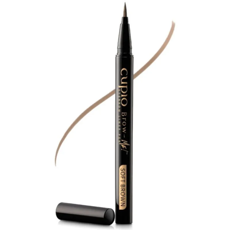 Tus lichid pentru sprancene cupio Brow-Me! Liner Pen - Soft Brown, 0.5ml, Cupio — preț și oferte