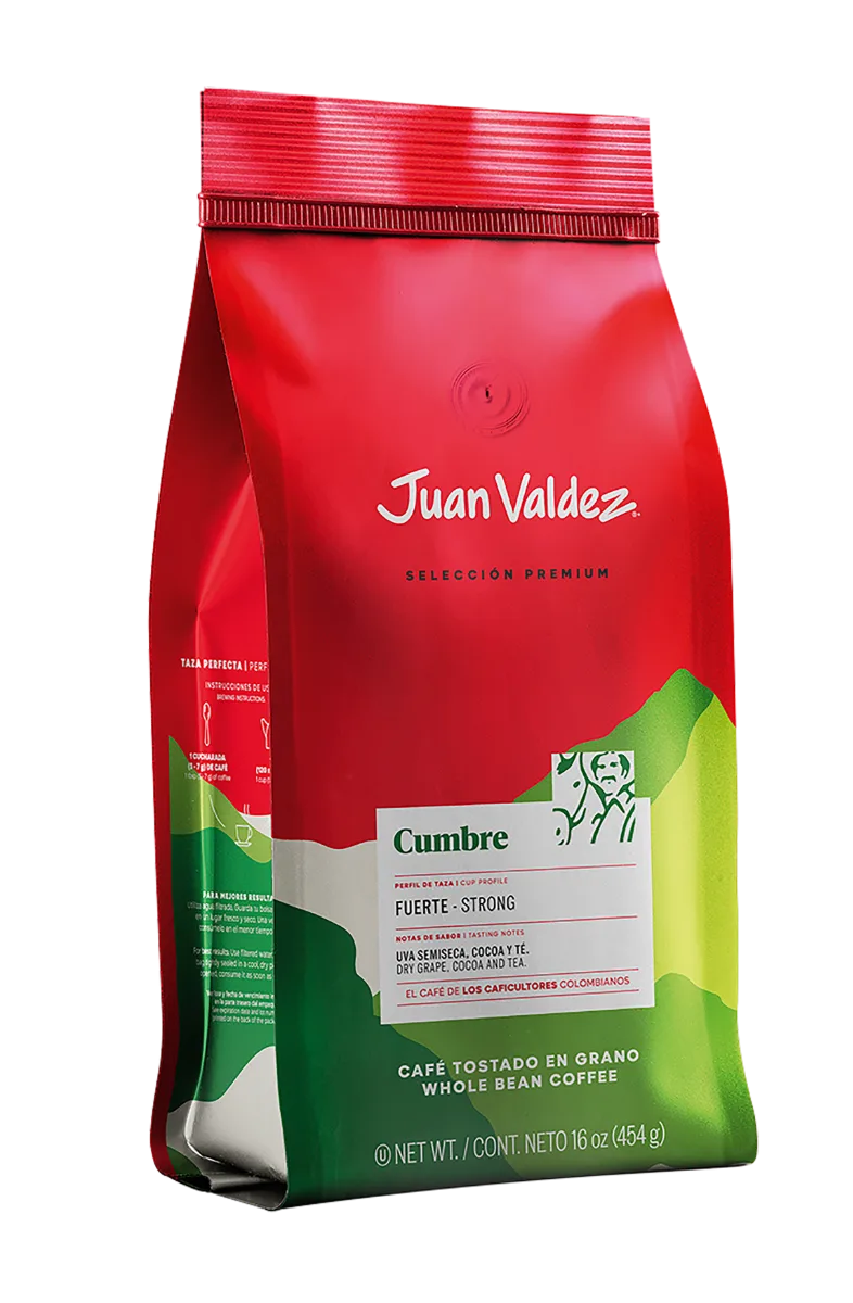 Cafea premium boabe Cumbre, 454g, Juan Valdez — preț și oferte