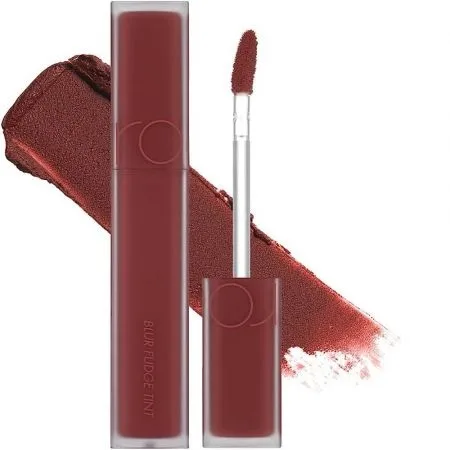 Ruj tint mat Blur Fudge 04 Radwood, 5.5g, Rom&nd — preț și oferte