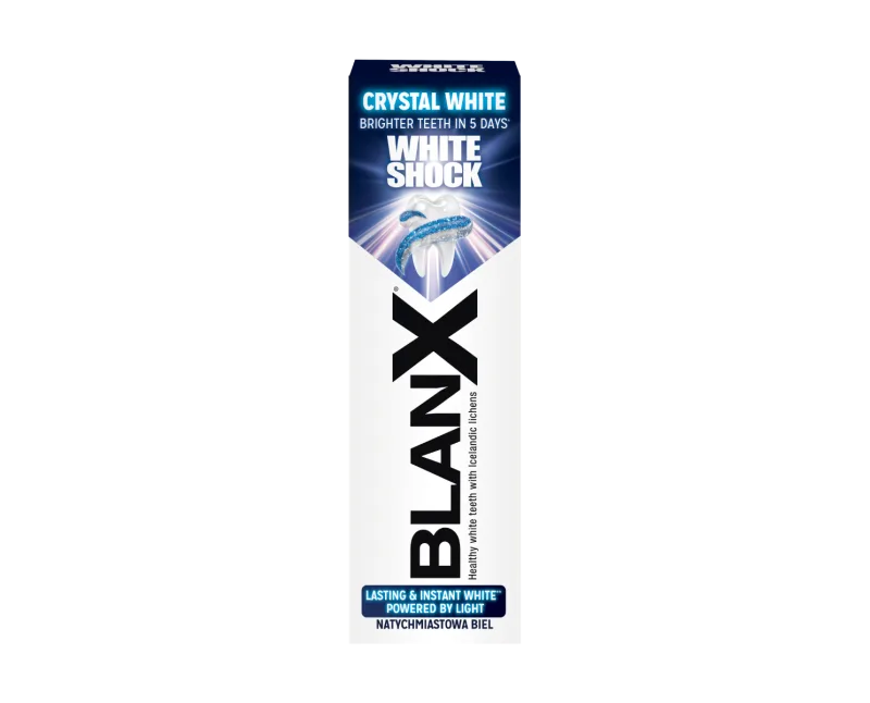 Pasta de dinti White Shock, 75ml, BlanX — preț și oferte