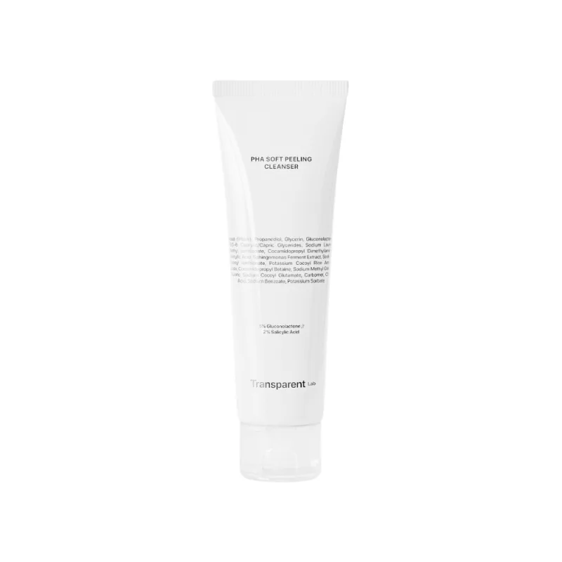 Gel de curatare cu efect exfoliant si PHA, 150ml, Transparent Lab — preț și oferte