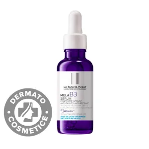 Ser concentrat intensiv pentru corectare pete pigmentare cu efect anti-recurenta pentru orice tip de ten Mela B3, 30ml, La Roche-Posay