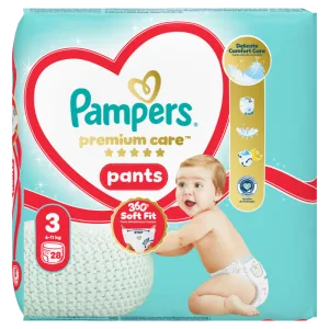 Scutece Pants Premium Care Nr.3 6-11kg, 28 bucati, Pampers