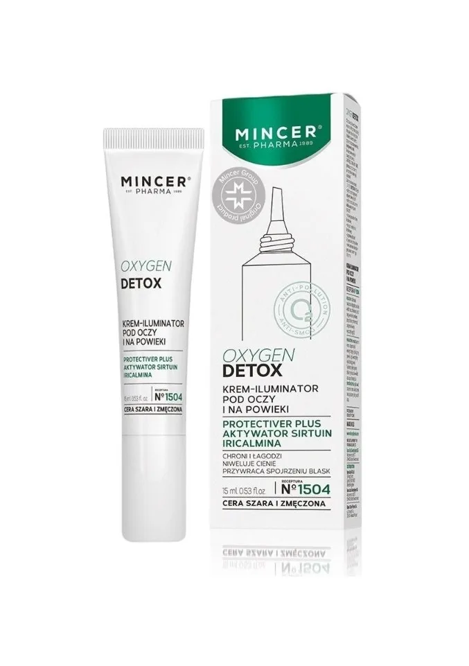 Crema de ochi Oxygen Detox, 15ml, Mincer Pharma — preț și oferte