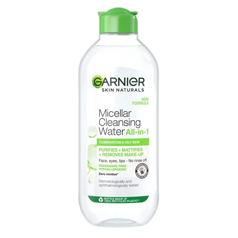 Apa micelara cu efect de matifiere Skin Naturals, 400ml, Garnier — preț și oferte
