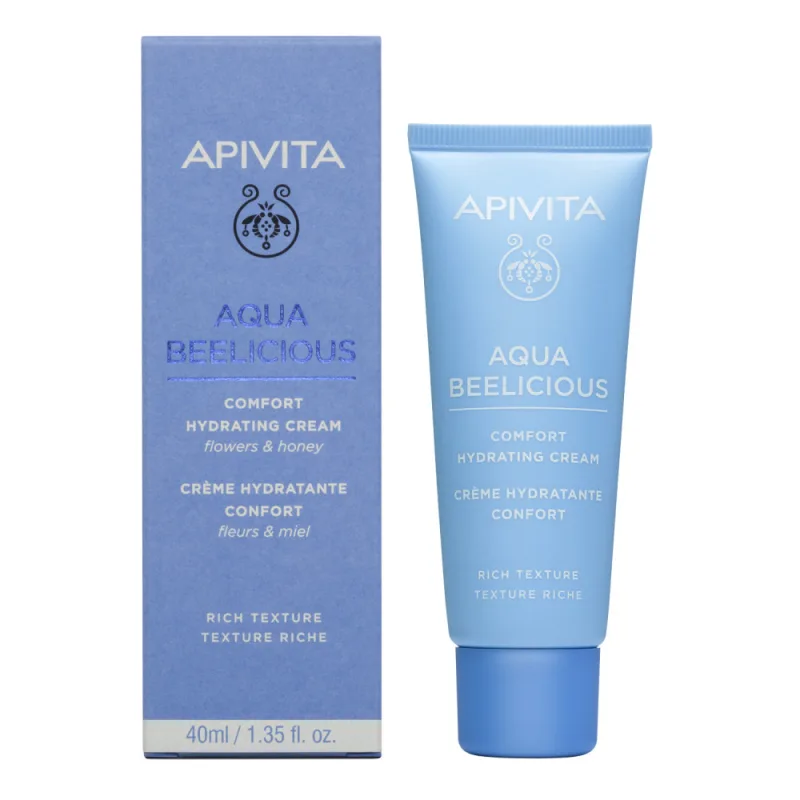 Apivita Aquabeelicious Crema de zi cu textura densa, 40ml — preț și oferte