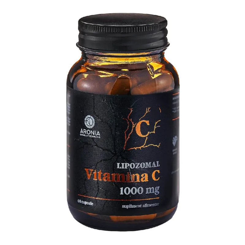 Vitamina C Lipozomala, 60 capsule, Aronia Charlottenburg — preț și oferte