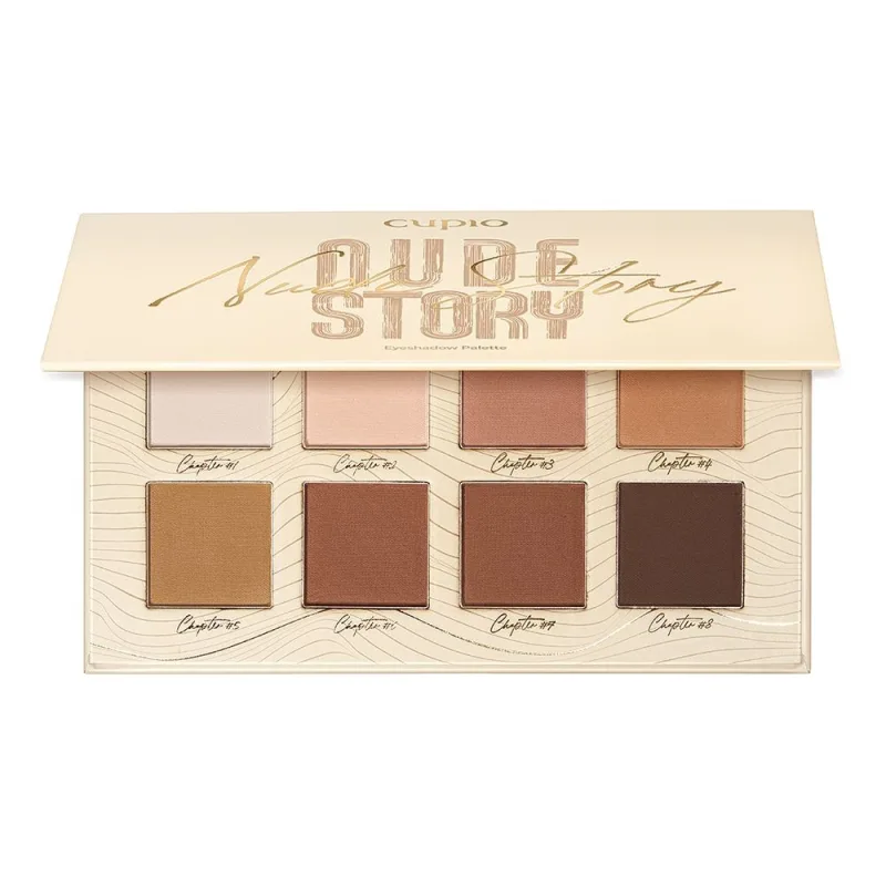 Paleta farduri de pleoape cu 8 nunate Nude Story, 1 bucata, Cupio — preț și oferte